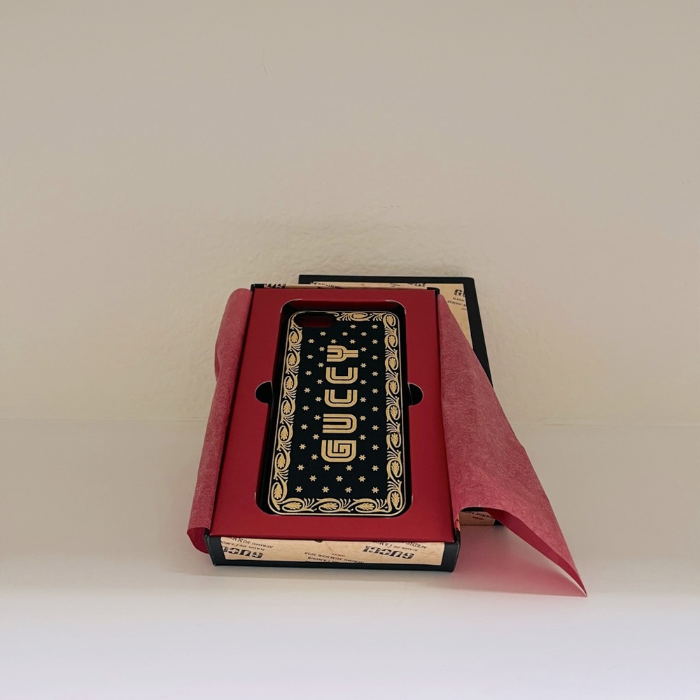 Authentic Gucci iPhone Case (new in box)